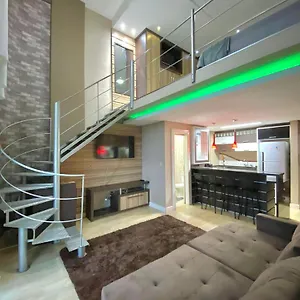 Saint Sebastian Flat 612 - Com Hidro! Ate 4 Pessoas, Duplex, No Centro Casa de Férias Jaraguá do Sul